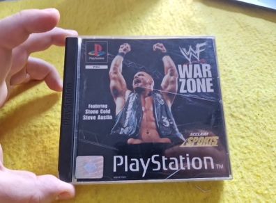 WF War Zone Wrestling PlayStation1 Ps1 PlayStation2 Ps2 games Original
