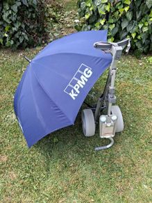 Golf Trolley+brolly
