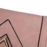 New Stylish Pink - New Style Purse With Metal Bar Image 3