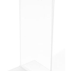 Deflecto 45101 Classic Image Desk display board Paper size: DIN long Transparent 12 pcs/pack 12 pc(s)