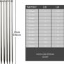 Knitting Needle Set, Crochet Kits for Beginners Adults, Knitting Kits With Wool and Needles, Includes Short Metal Knitting Pins 25cm, Crochet Hooks, Yarn and Accessories (MULTIPLE SIZES) Image 2