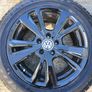 17" 5x112 Black , Like New VW, Caddy, Passat etc Image 5