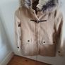 Zara beige wool coat size 10 years Brand New Image 9