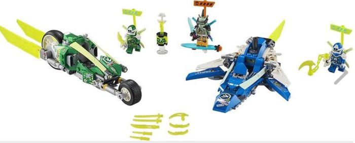 Lego Ninjago 71709 Jay And Lloyd's Velocity Racers Brand New & Sealed