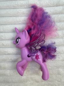My Little Pony Princess Twilight Sparkle Talking Singing approx. 7" Unicorn Used Please see photos