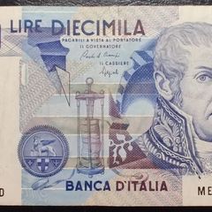 Italy 10 000 Lire 1984 A. Volta