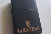 Original ZIPPO 1998 Guinness matte black abg gold lighter