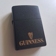 Original ZIPPO 1998 Guinness matte black abg gold lighter