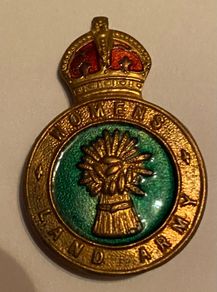 militaria:Original WW2 Womens Land Army Badge