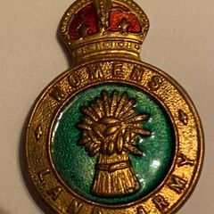 militaria:Original WW2 Womens Land Army Badge