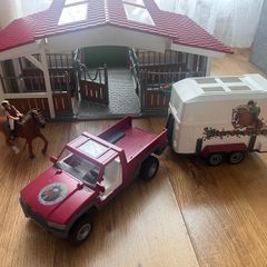 Schleich Stable Trailer Bundle