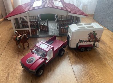 Schleich Stable Trailer Bundle