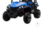 Vertex UTV 24V Electric Ride On with Remote Control Blue