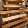 Solid Oak, Hardwood Chimney Mantel Beam 1000mm Wide Image 3