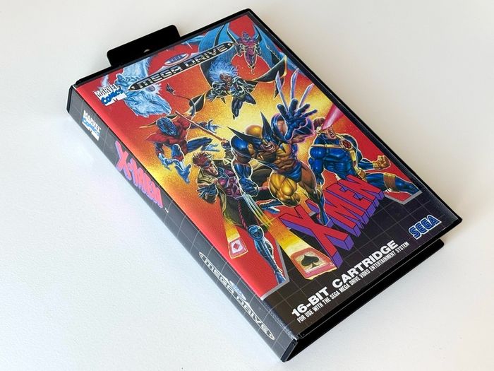 X-Men for Sega Mega Drive - Boxed and Mint