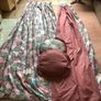 Glazed Cotton Sanderson curtains and matching cousins Image 5