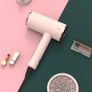 Hair Dryer with Diffuser,Comb/Brush,Nozzle(2200w Professional ION hairdryer) for Women 4C Thick Hair - Baby Pink (FREE POSTAGE) Image 2