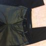Mos Mosh Ladies Black Denim faux Leather Sheen Slim Jeans 26 inch Waist including post Image 4