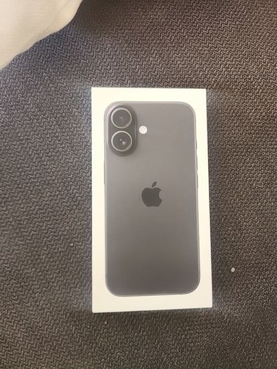 iphone 16 black 128 gb  New Never opened