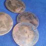 1897 Victoria Pennies. Image 7