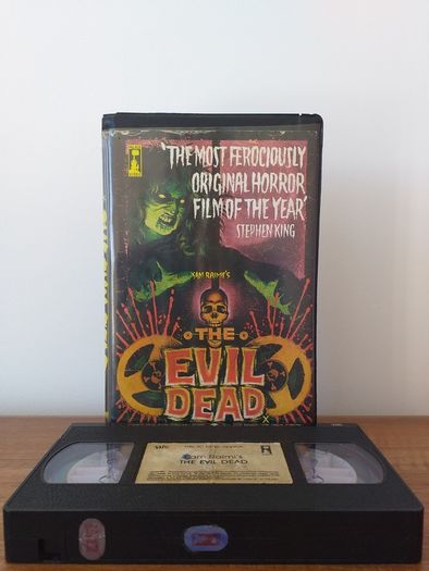 The Evil Dead Pre Cert x 1981 Palace Video (Super Ultra Rare On Palace Release) Discount Just Been Added.