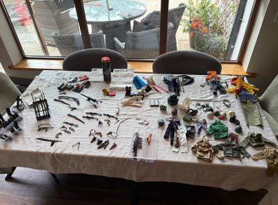 Vintage Palitoy Action Man Accessories & Clothing Collection. 1960s/70s. Huge Bundle