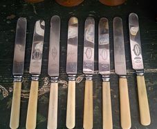 Faux Bone Handle Butter Knives