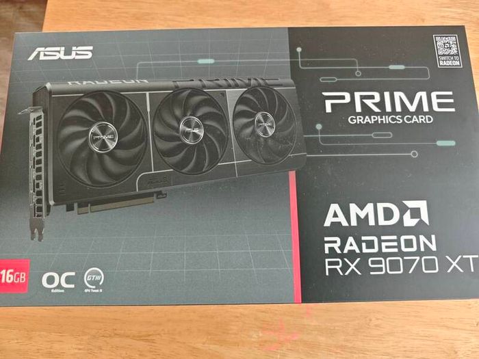 Brand new RX 9070XT. Sealed, never opened