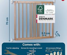 Baby Stair Gate , 60.5-102 cm