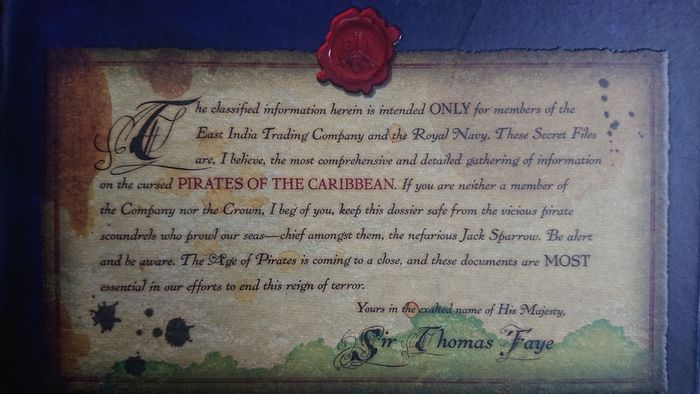 Pirates Of The Caribbean Book
