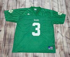 Notre Dame Men's Adidas Football Jersey Size 2XL-3XL