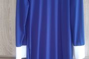 Cobalt collar dress fits 10/12: