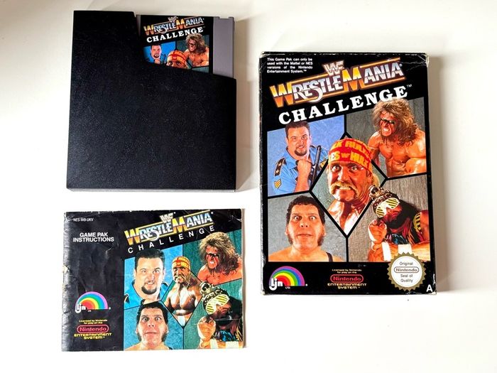 WWF Wrestlemania for Nintendo NES - Boxed