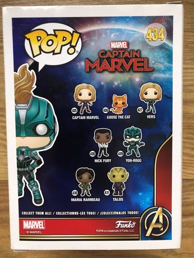Funko Captain Marvel: Vers (Exclusive) #434