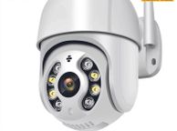 main image for ad 8mp Real 4k Wifi Camera Outdoor Ptz Ip Calving Speed Dome Cctv Security Cameras Home Farm Full Kit