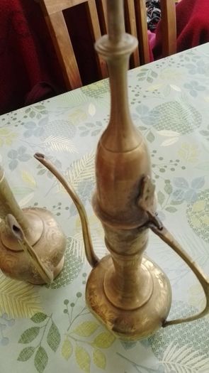 Brass decanters
