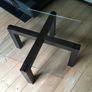 Square Glass Table Image 2
