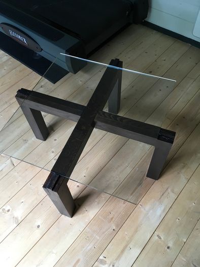 Square Glass Table