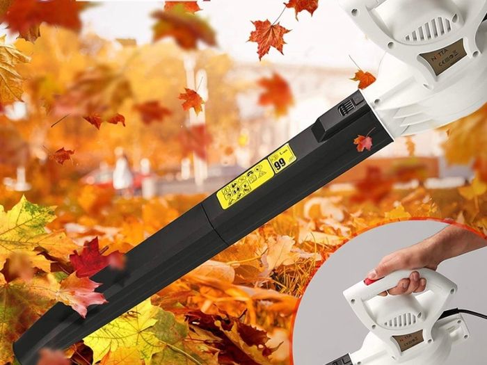 Leaf Blower - 3000W - Lightweight 1.8kg - Detachable Tubes to Save Space - Easy Click-In Assembly and Quick Start Button - Compact Design - 6M Power Cable (FREE POSTAGE)