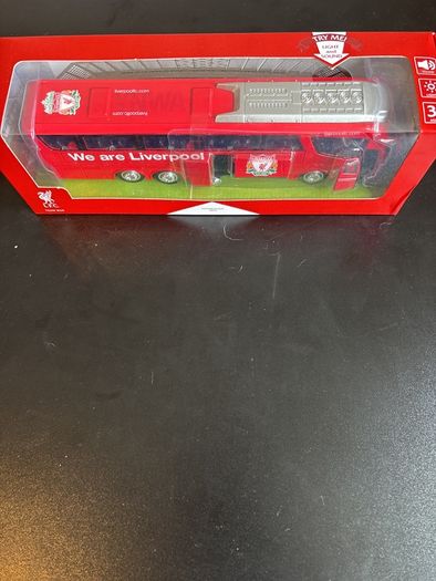 Liverpool FC team bus