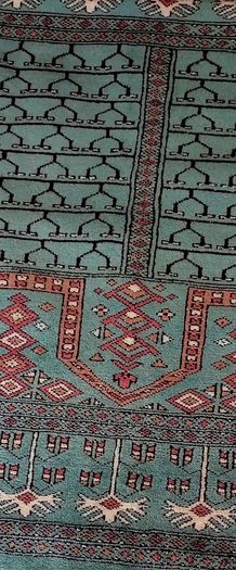 Hand Woven Kashmiri Wool Rug - New and Unused