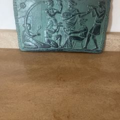 Repro Ancient Greek Plaque National Orchestra Athens Archeological Museum