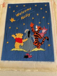 Winnie the Pooh handmade picture for Holly