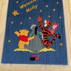 Winnie the Pooh handmade picture for Holly