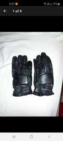 Viper leather gloves