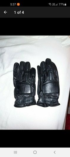 Viper leather gloves