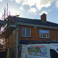 Roofing and guttering.