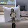 Women's silver Guess watch Image 4