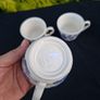 3 ceramic willow style cups postage possible Image 3