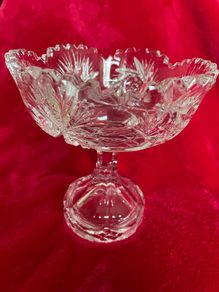 Crystals Fruits/  sweets vase
